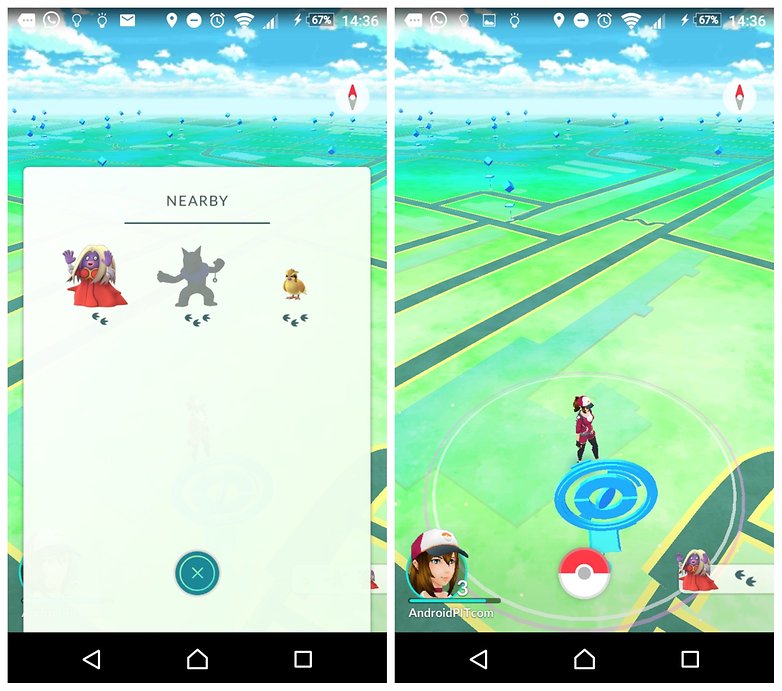 Pokemon Go Sign Up Screen